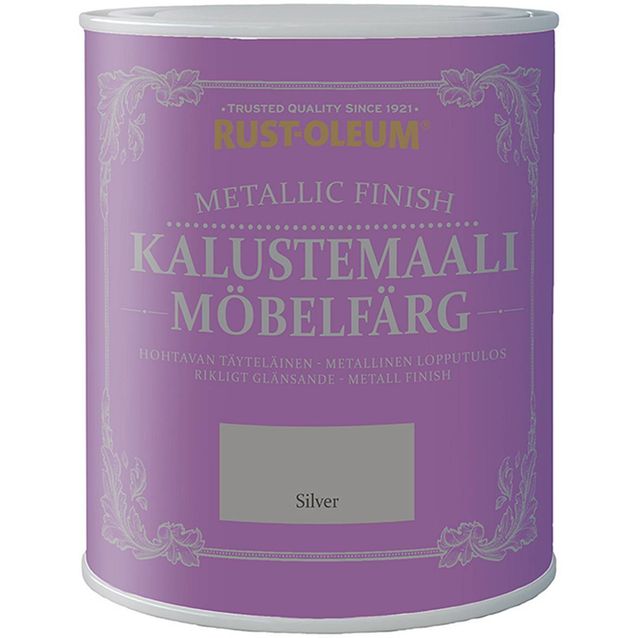 Kalustemaali Rust-Oleum Metallic Finish 750ml eri värivaihtoehtoja