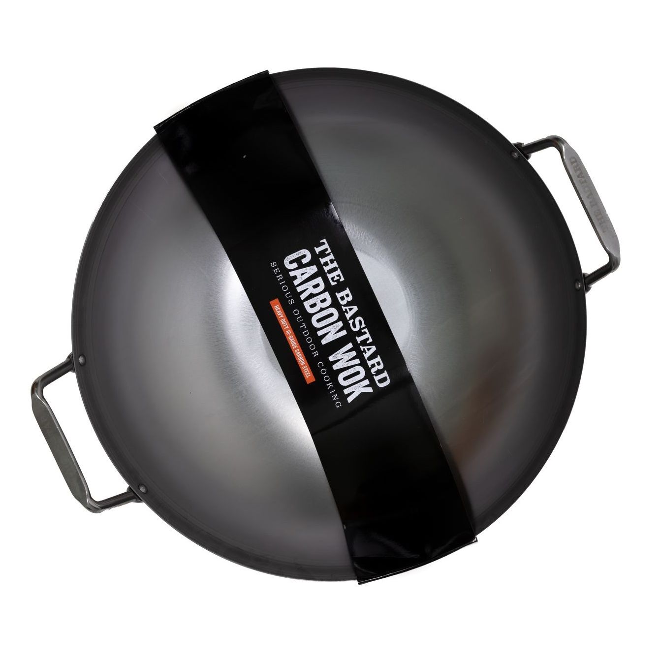 Wokkipannu The Bastard Ø40cm hiiliteräs
