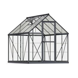 Kasvihuone Palram-Canopia Hybrid 4,6 m² 6x8 ft harmaa