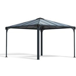 Paviljonki Palram-Canopia Palermo 3600 3,6 x 3,6 m 13 m² harmaa