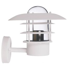 Seinävalaisin Harju Rahola E27 alakiinnityksellä IP44 valkoinen