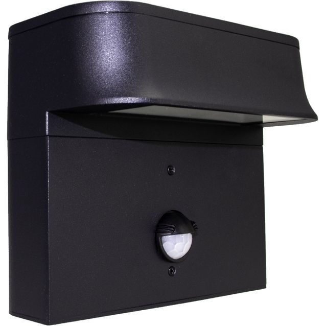 Seinävalaisin Harju Vuores, IP44, 3000K, 1000lm, liiketunnistimella