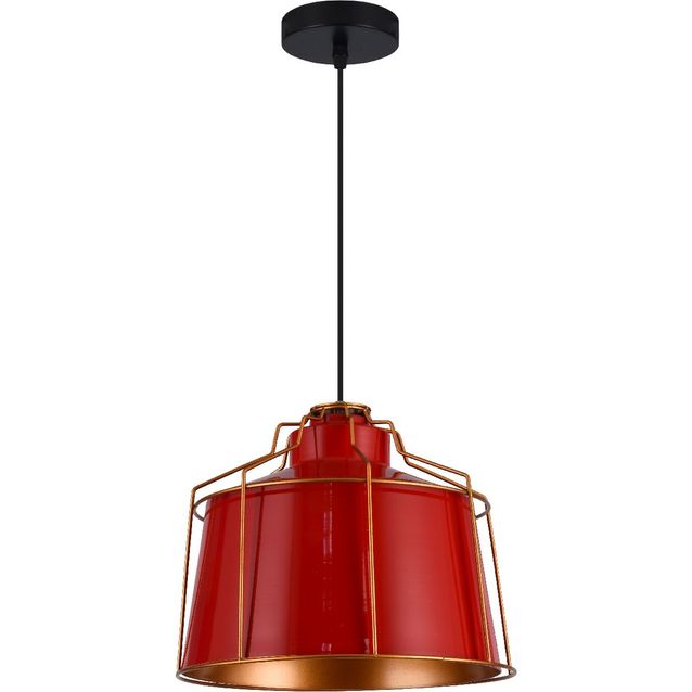 Kattovalaisin GTV by Harju Goa, Ø320mm, punainen/kulta