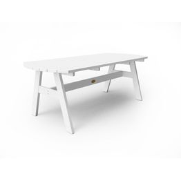 Pöytä Hillerstorp Solvik, 80.2x182cm, valkoinen