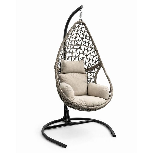 Riipputuoli telineellä Hillerstorp The Drop, ruskea