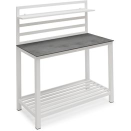 Kesäkeittiön työtaso Hillerstorp Åminne, valkoinen