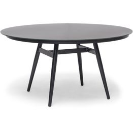 Pöytä Hillerstorp Oxhult Ø145cm, musta