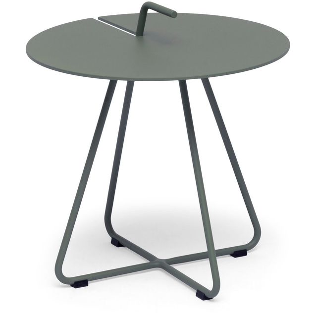 Sivupöytä kahvalla Hillerstorp Sandholma, Ø44x47cm, alumiini