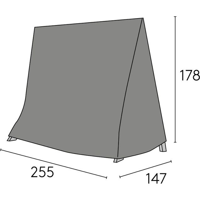 Pihakeinun suojus Hillerstorp Kungshult, musta