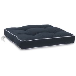 Istuinpehmuste Hillerstorp 40x40cm, sininen/valkoinen