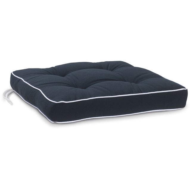 Istuinpehmuste Hillerstorp 40x40cm, sininen/valkoinen