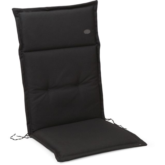 Istuinpehmuste nojatuoliin Hillerstorp Milano 9806 korkea, panamakangas, musta