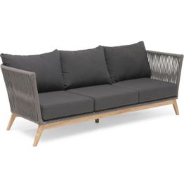 Sohva Hillerstorp Himmelsnäs, 3-istuttava, harmaa/tiikki