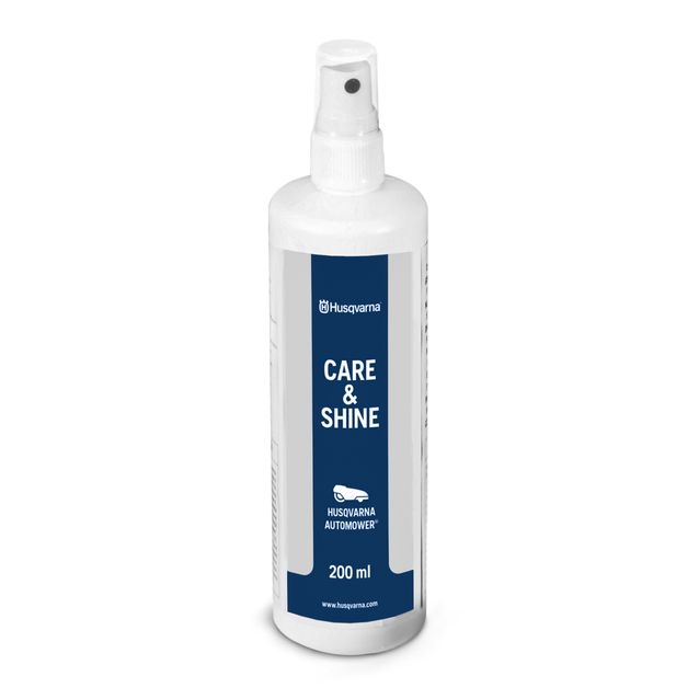 Puhdistusspray Husqvarna Care & Shine 200 ml robottiruohonleikkurille