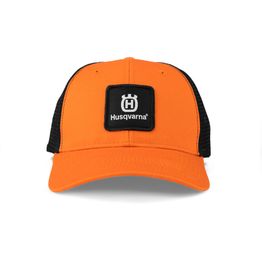 Trucker-lippalakki Husqvarna oranssi