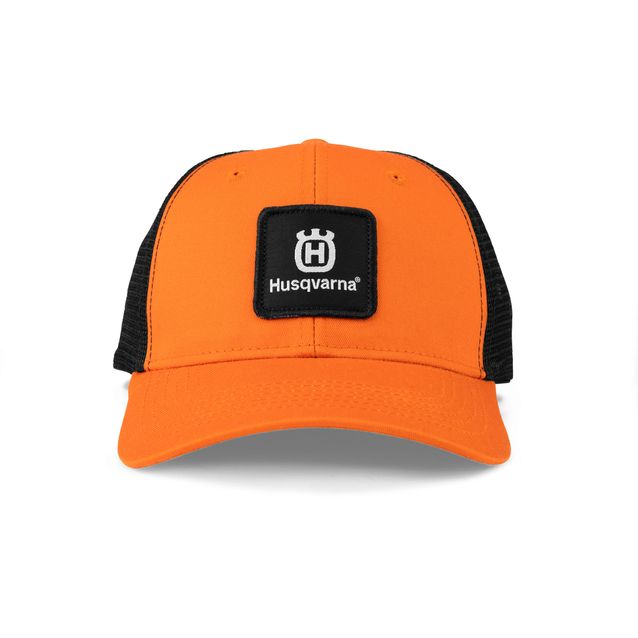 Trucker-lippalakki Husqvarna oranssi