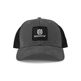 Trucker-lippalakki Husqvarna harmaa