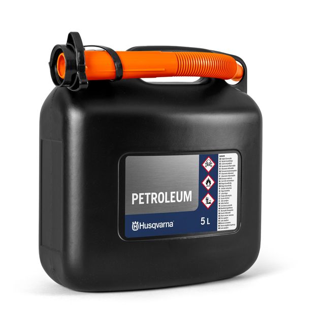 Polttoainekanisteri Husqvarna 5L musta suuttimella