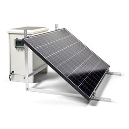 Aurinkolaturi Husqvarna Automoweriin 100Ah:n litium-rauta -akulla