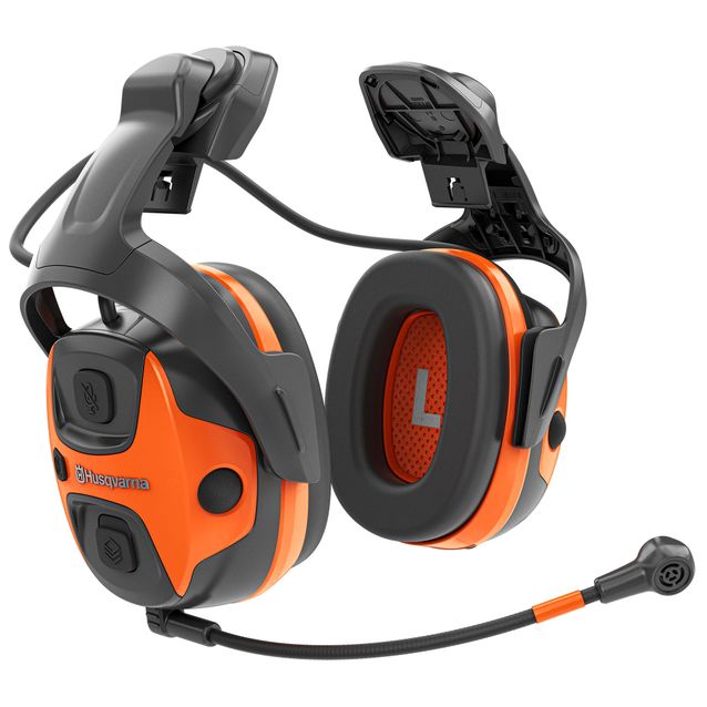 Kuulosuojaimet Husqvarna X-COM Active kypäräkiinnitys