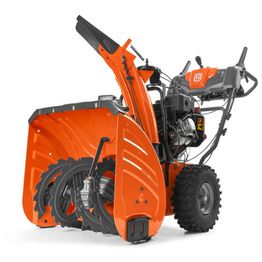 Lumilinko Husqvarna ST 324 sähköstartilla ajovalolla