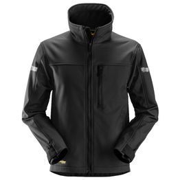 Softshell-takki Snickers Workwear AllroundWork 1200 musta