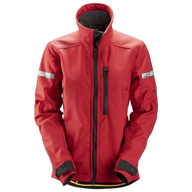 Naisten softshell-takki Snickers Workwear 1207 punainen