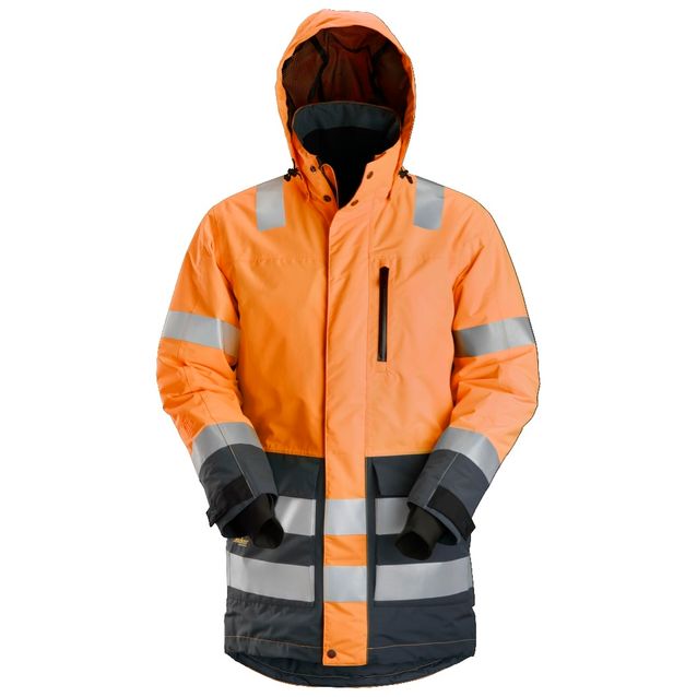 Huomioparkatakki Snickers Workwear AllroundWork 1830 LK 3 oranssi