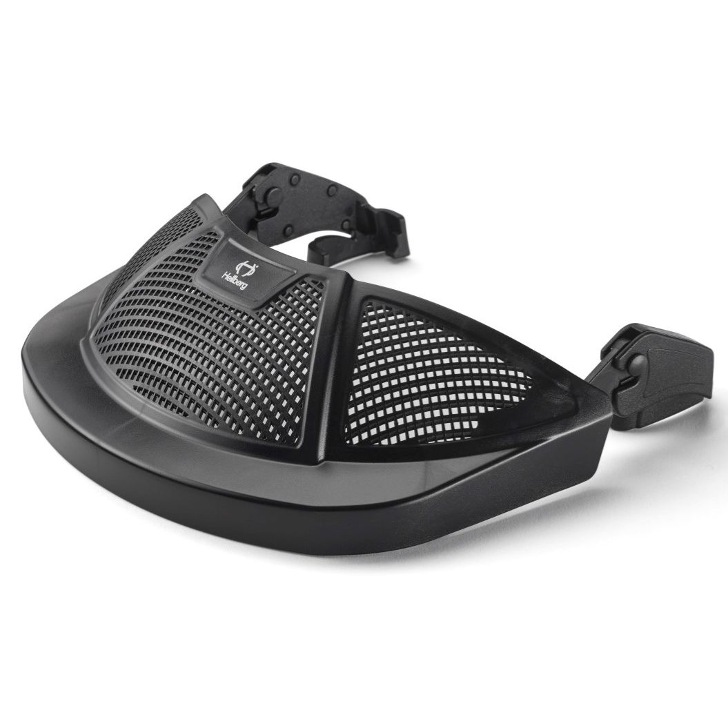 Suojavisiirin kannatin Hellberg Safe Secure-kuulosuojaimiin