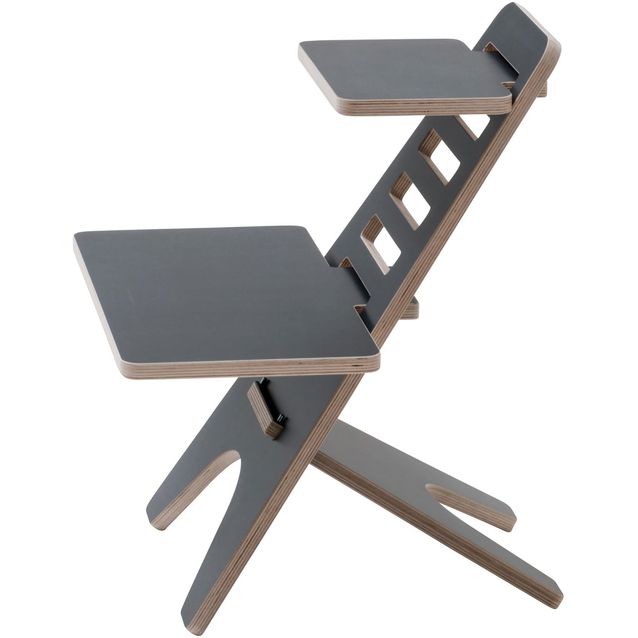 Säädettävä työtaso Huoku Matti, pöytämalli, musta