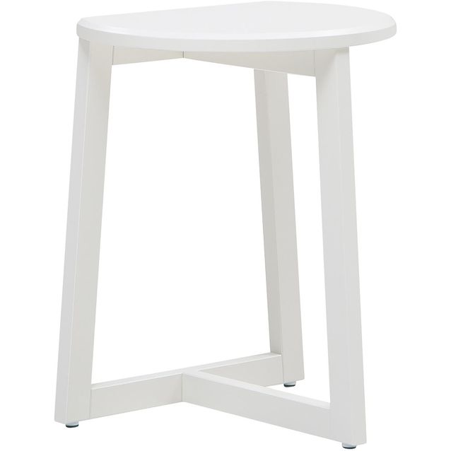 Apupöytä Huoku Helea, 38x28cm, valkoinen