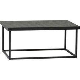 Sohvapöytä Huoku Mari, 90x60cm, saarni, musta