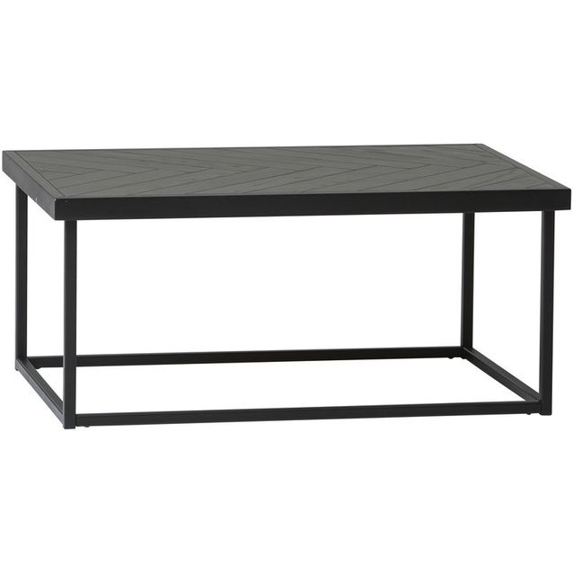 Sohvapöytä Huoku Mari, 90x60cm, saarni, musta