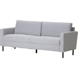 Sohva Huoku Grete, 3-istuttava, leveys 200cm, harmaa