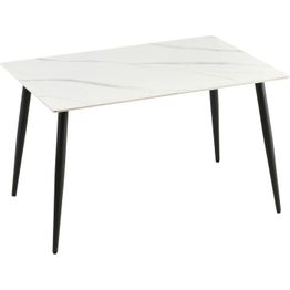 Ruokapöytä Huoku Joni, 120x80cm, marmorikuosi