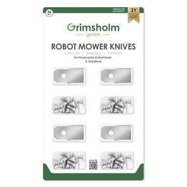 Terät Grimsholm Husqvarna robottiruohonleikkuriin 36kpl