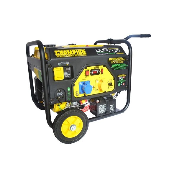 Generaattori Champion 2800 W Bensiini/kaasu