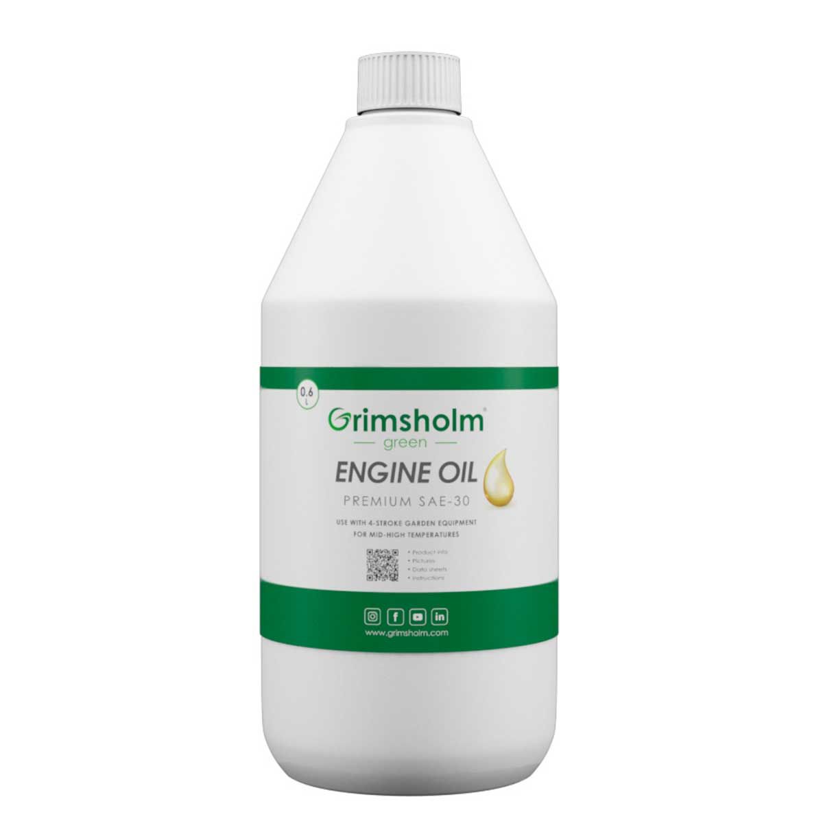 Moottoriöljy Grimsholm Premium SAE-30 0.6l