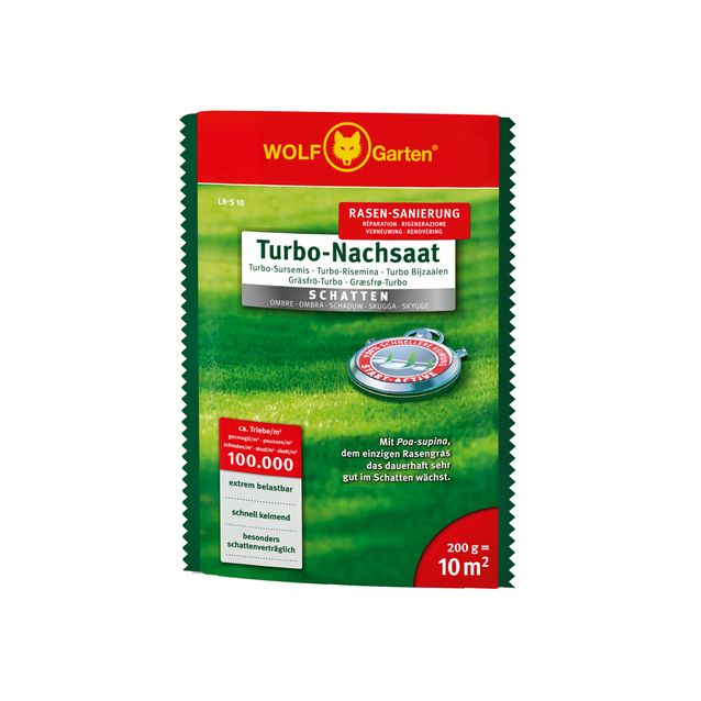 Nurmikkosiemenet Wolf-Garten LR-S 10