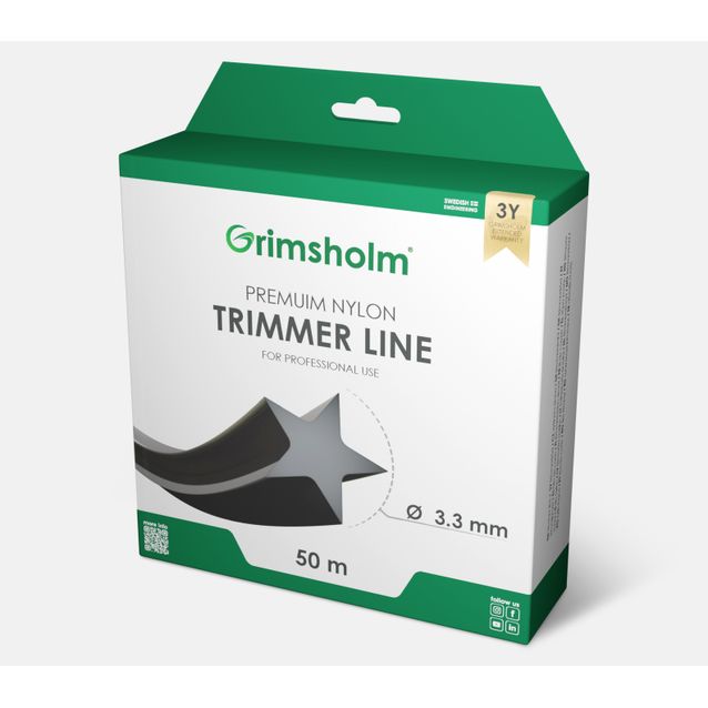 Trimmerisiima Grimsholm tähtimusta 3.3mm 50m
