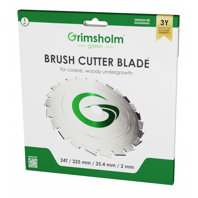 Raivaussahan terä Grimsholm 225/25.4(1