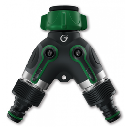 2-tie hanaliitin Grimsholm säätöventtiilillä