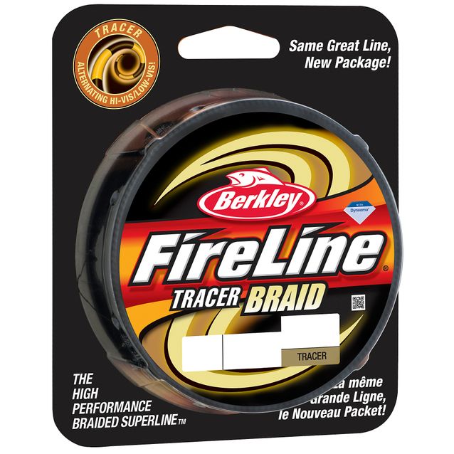 Kuitusiima FireLine Tracer Braid 110m Smoke/Flamegreen