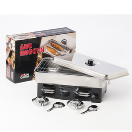 Savustuslaatikko Abugarcia Large ruostumaton teräs