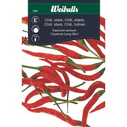 Chili Weibulls Cayenne Long Slim siemenet