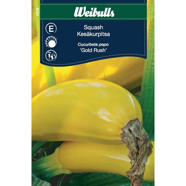 Kesäkurpitsan siemenet Weibullsgold Rush