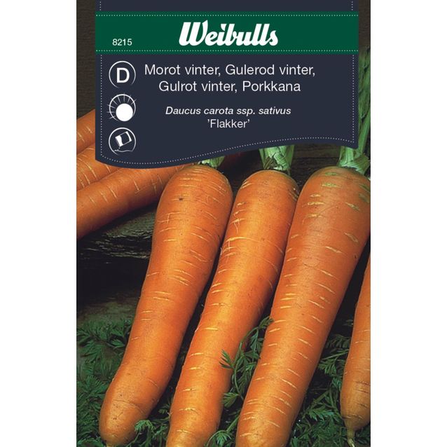 Porkkana Weibulls talvi Flakker siemenet