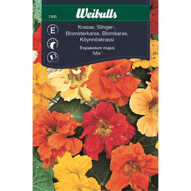 Krassi Weibulls kaksinkertainen köynnöskrassi siemenet