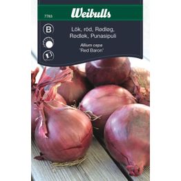 Sipuli Weibulls punasipuli red baron siemenet
