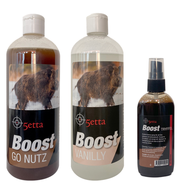 Houkutusaine 5etta 3-pack Vanilja,go Nutz & Tryffeli